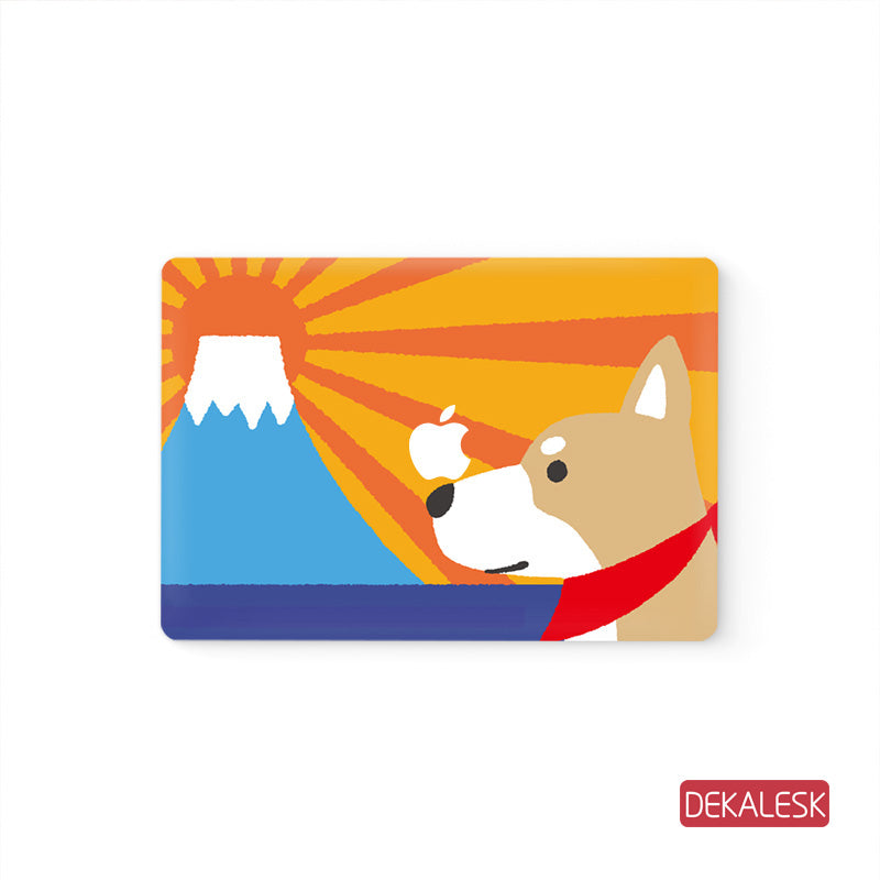 Red Dog - MacBook Decal Stickers Skin - DEKALESK