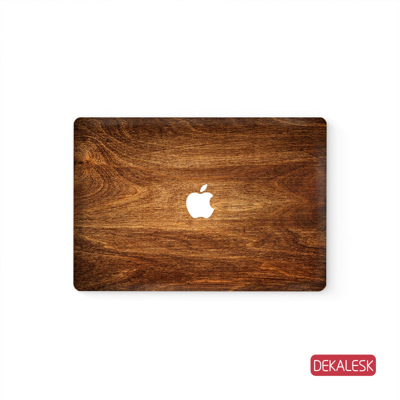 Rosewood Grain - MacBook Skin - DEKALESK