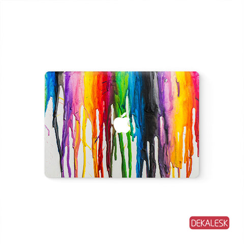 Melted Crayons - MacBook Skin - DEKALESK