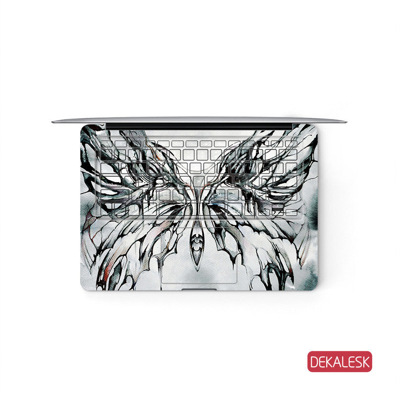 Ink Butterfly - MacBook Keyboard Skin - DEKALESK