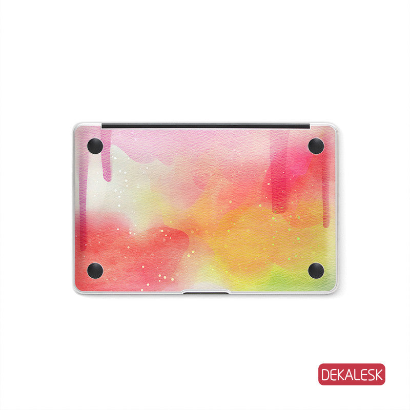 Colorful Canvas - MacBook Bottom Skin - DEKALESK