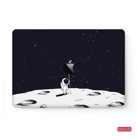 Flag on the moon- MacBook Vinyl Skin