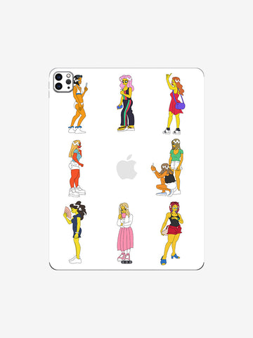 Girls-YongOh KIM- iPad Skin