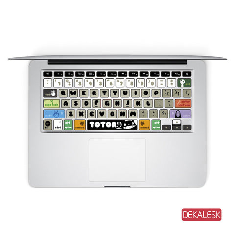 Totoro - MacBook Keyboard Stickers - DEKALESK