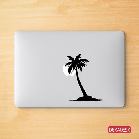 Coconut Tree - MacBook Decal - DEKALESK