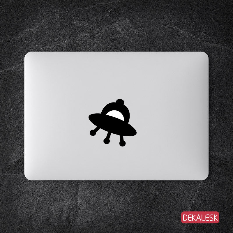 UFO Landing - MacBook Decal - DEKALESK