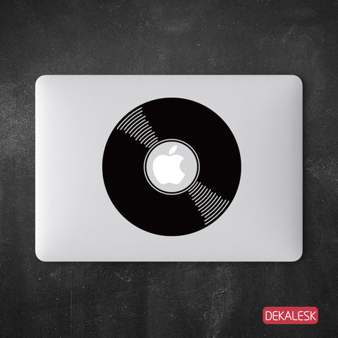 Vinyl Record - MacBook Decal - DEKALESK