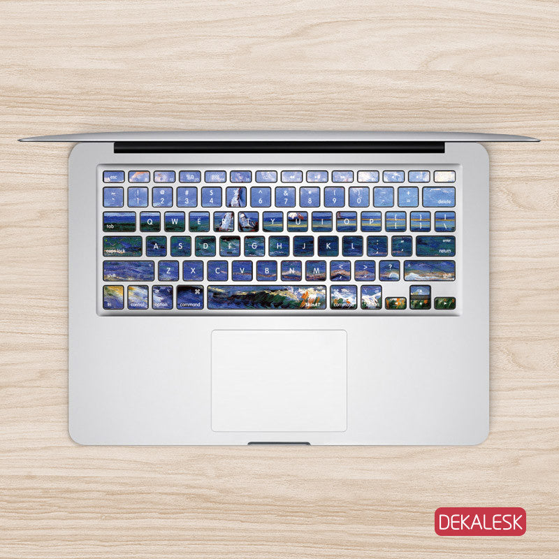 San Tropez - MacBook Keyboard Stickers - DEKALESK