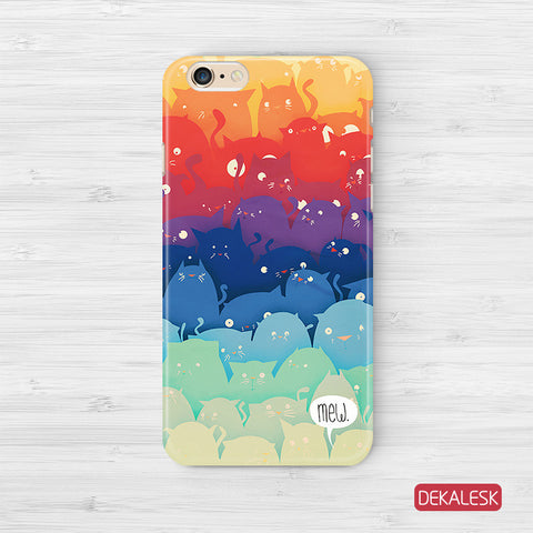 Rainbow Cats - iPhone 6/6S Cases - DEKALESK