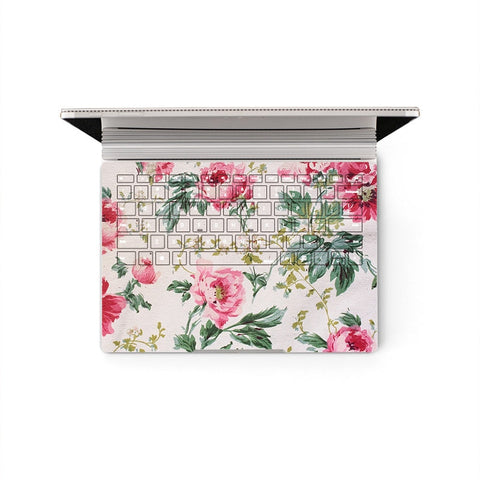 Microsoft Surface Book Skin Flower  Decal Keyboard sticker Bottom Skin Protector (Please choose the version)