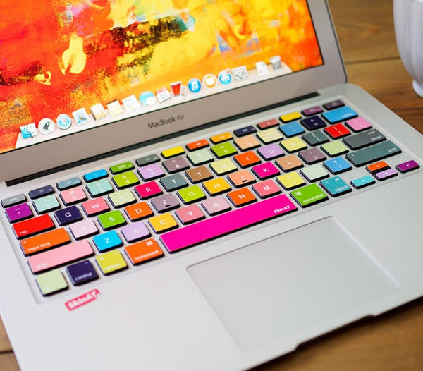 Retro Keyboard Stickers MacBook Air Skin MacBook Keyboard Decal MacBook Pro 15 kits Skin Touch Bar 2017 Laptop Keyboard Stickers Mac Decal