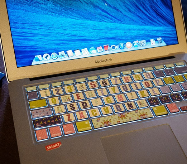 Garden MacBook Air Keyboard sticker individual keys decal for Apple MacBook Pro 16 MacBook Pro 13 2020