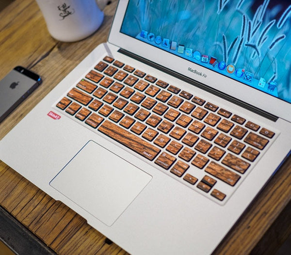 MacBook Pro Skin Wood Laptop Sticker MacBook Keyboard Sticker Mac Skin Keyboard Cover MacBook Decal Pro Sticker