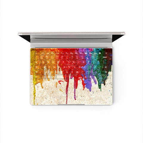 Microsoft Surface Book Skin WaterColor Keyboard sticker Bottom Decal Protector (Please choose the version)