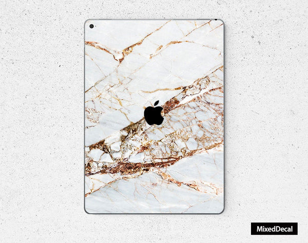 iPad 7 iPad Pro 10.5 sticker Marble Mini decal Cover New iPad Pro 12.9 Skin