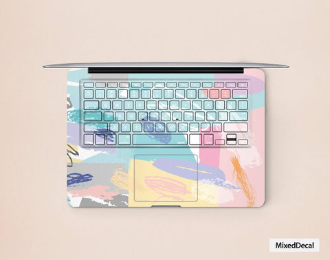 MacBook Pro 13 Keyboard Stickers MacBook Air Skin Keyboard Cover sticker watercolor macbook decal stickers macbook air keyboard decal