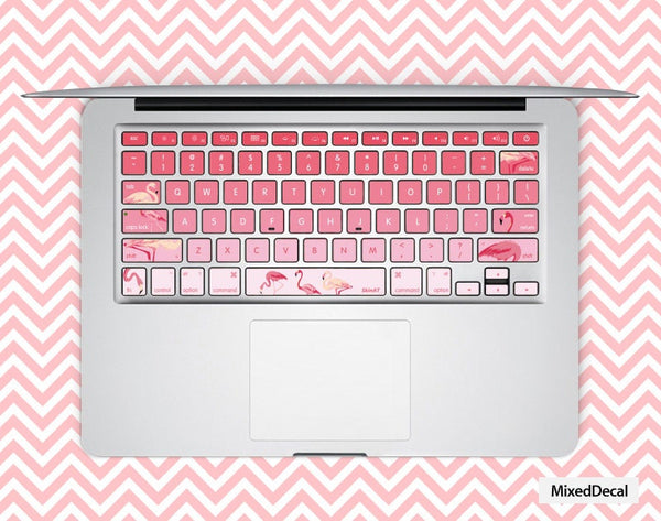 Flamingo Keyboard Stickers Laptop MacBook Keyboard Decal MacBook Air Sticker Keyboard Skin MacBook Pro 16 Cover MacBook Air kits Skin