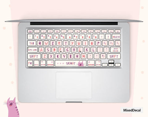 MacBook Decal Key Cover Sticker MacBook Pro Decal Keyboard Sticker MacBook Air 13 Sticker MacBook Pro Skin MacBook Air Keyboard Mac Cover