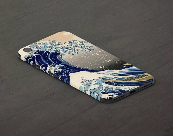 The Great Wave off Kanagaw iPhone 14 Pro Skin iPhone 13 Pro Case iPhone 13 Pro decals iPhone 12 stickers iPhone back Vinyl cover