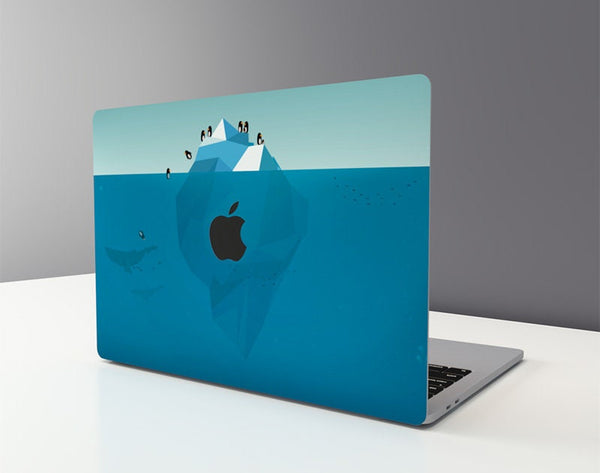 Blue Sea MacBook Pro Decal / MacBook Pro sticker / MacBook Air Skin / MacBook Top Skin / MacBook Keyboard Sticker