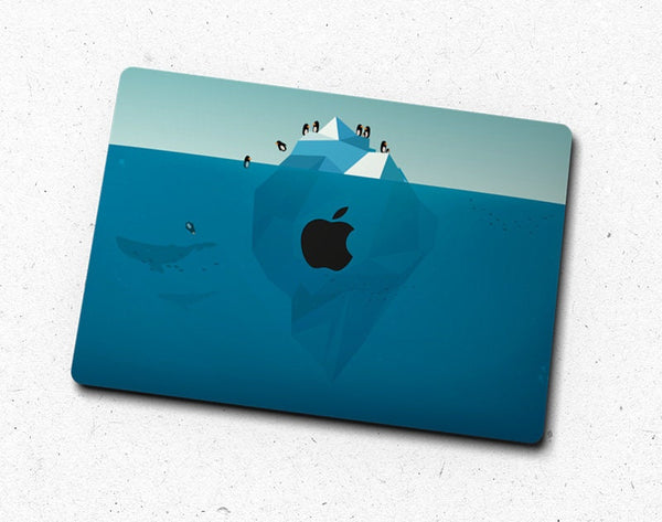 Blue Sea MacBook Pro Decal / MacBook Pro sticker / MacBook Air Skin / MacBook Top Skin / MacBook Keyboard Sticker