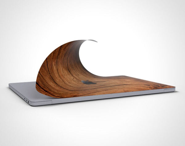 Robust Tree Wood MacBook Decal, MacBook Air/Pro Protection, MacBook Decal with Rich Tree Wood Design, Tree Wood Texture MacBook Skin