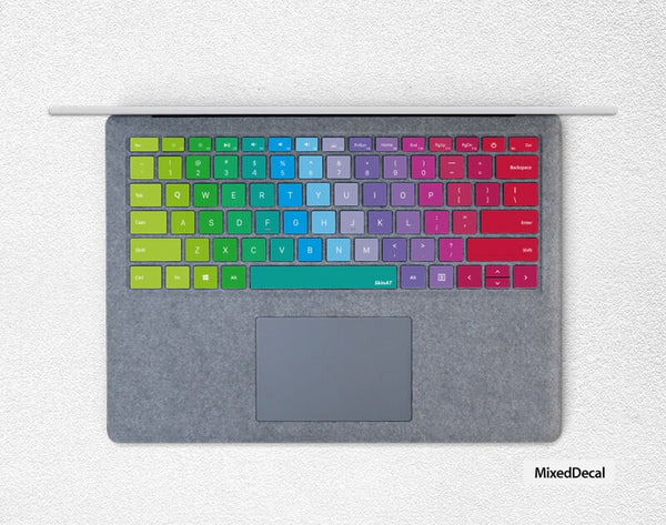 Retro Color Surface Pro keyboard Keys Skin SurfaceBook individual keys Stickers Surface laptop Keys Sticker Microsoft Laptop keyboard cover