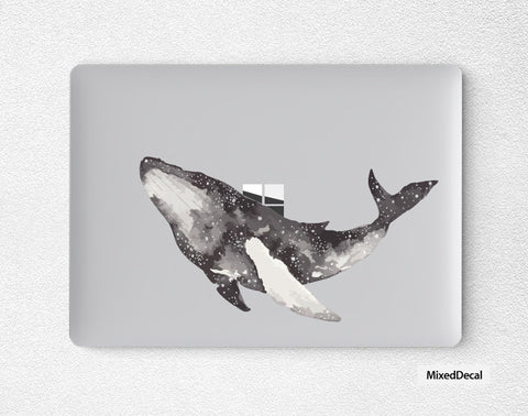 Clear New Microsoft Surface Laptop Sticker Top Surface Skin Transparent Whale Decal Protector Cover