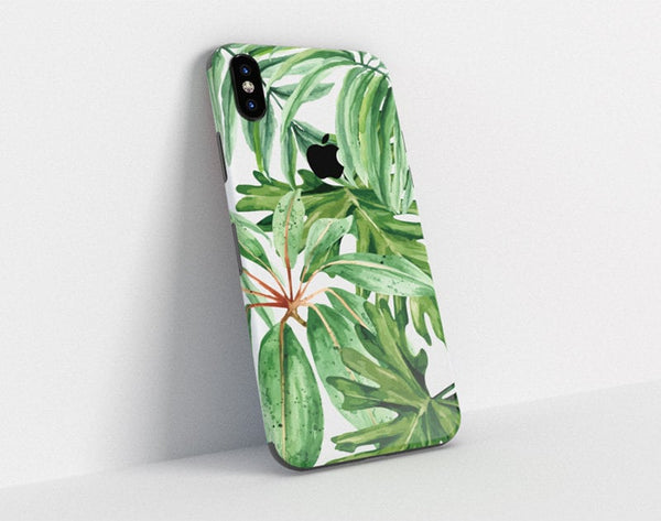 Banana leaf iPhone 14 Pro Skin iPhone 13 back Cover iPhone 13 Vinyl warp iPhone 12 decals iPhone 12 sticker iPhone Vinyl skin