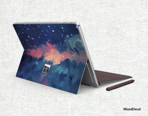 New Microsoft Surface Go Red Cloud Top Cover Sticker Surface Decal Protection Skin Surface Pro Tablet skin decal