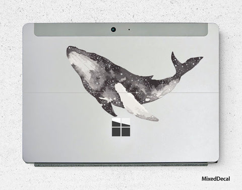 Clear Surface Go Top Cover Transparent Sticker Surface Decal Protection Skin Surface Pro Tablet skin decal sperm whale