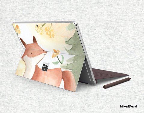 New Microsoft Surface Go Top Cover Sticker Surface Decal Protection Skin Surface Pro Tablet skin decal Surface Go 2 Skin Fox