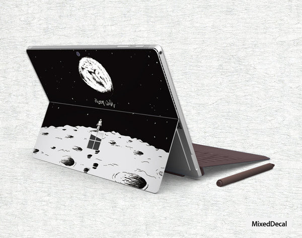 New Microsoft Surface Go Top Cover Sticker Moon Walker Surface Decal Protection Skin Surface Pro Tablet skin decal Surface go 2 skin