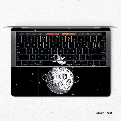 MacBook Pro Retina Keyboard Decal Sticker Mac Air Skin For Apple 11 13 15 17 Mac air 13 2018  Astronaut (Choose different version)