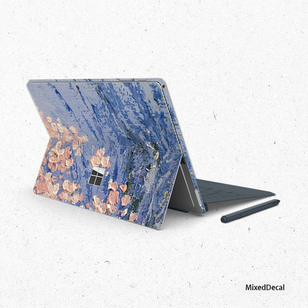 Surface Pro X Surface Pro 7 Skin Microsoft  Surface Pro 6 sticker lavender New Surface Pro back cover skin Tablet decal