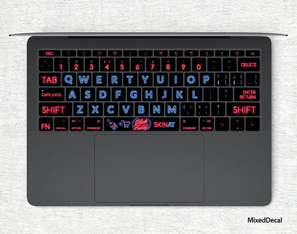 Bar keyboard Stickers Laptop keyboard Cover Vinyl MacBook keyboard Decal MacBook Skin kits MacBook Pro 16 Decals MacBook Pro 13