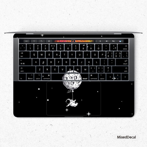 MacBook Pro Retina Keyboard Decal sticker Space Balloon Mac Air Skin For Apple11 13 15 17 Mac air 13 2018  (Choose different version)