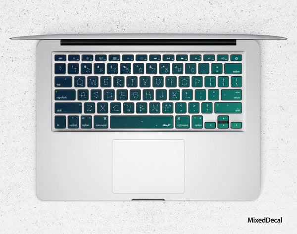 Keyboard Stickers Laptop Keyboard Decal MacBook Air Sticker Keyboard Skin cover Starry sky MacBook Pro stickers MacBook Air kits Skin