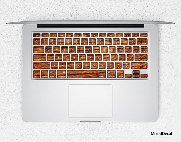 MacBook Pro Skin Wood Laptop Sticker MacBook Keyboard Sticker Mac Skin Keyboard Cover MacBook Decal Pro Sticker