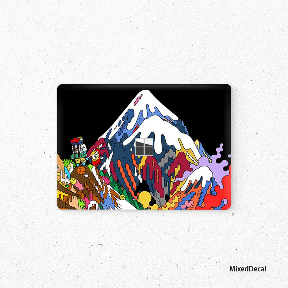 Microsoft Surface Laptop Skin Sticker Top Surface Book Skin Bottom Surface Laptop Mountain Skin Surface Book Decal Protector Cover