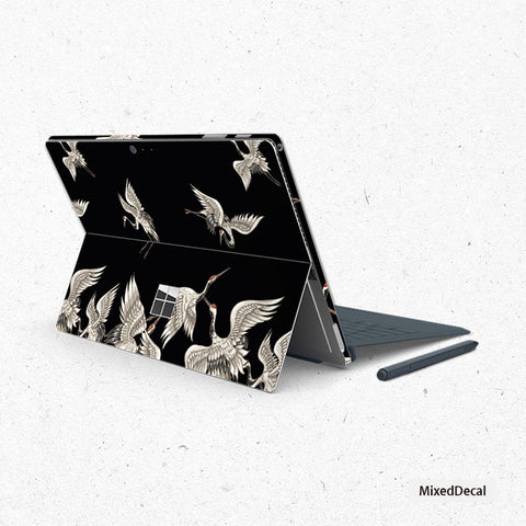 Surface Pro 7 Skin Microsoft Surface Pro 6 Full Top Cover Thousand crane Sticker Surface Decal Protection Skin Surface Pro Tablet skin decal