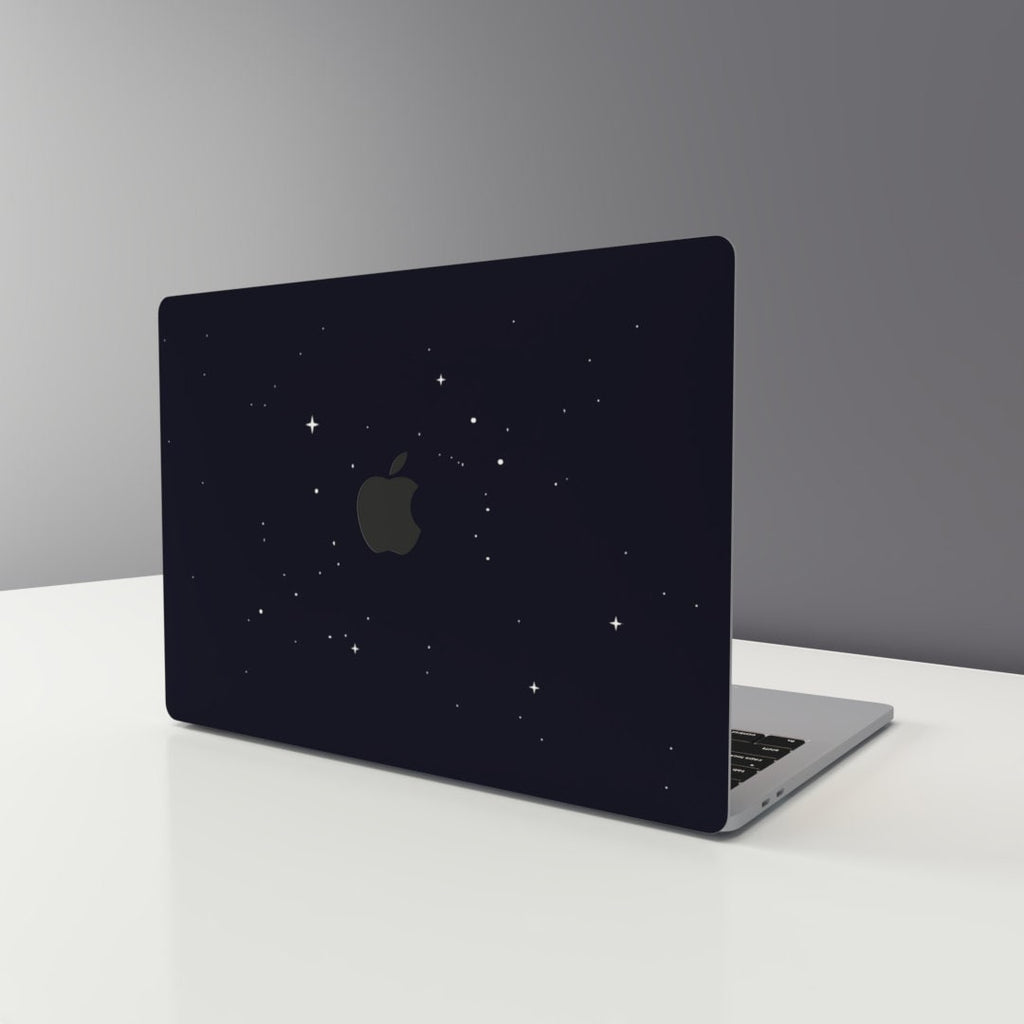 Black Stars MacBook Pro Touch 16 Skin MacBook Air Cover MacBook Retina 12 Protective Vinyl skin Anti Scratch Laptop Cover