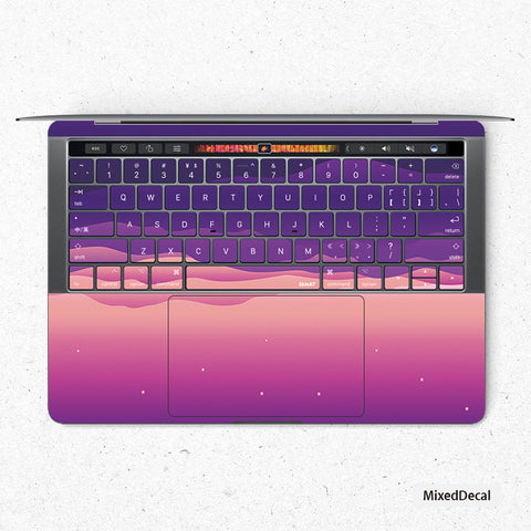 Sunset Keyboard MacBook Pro Touch 16 Skin MacBook Air Cover MacBook Retina 12 Protective Vinyl skin Anti Scratch Laptop Cover