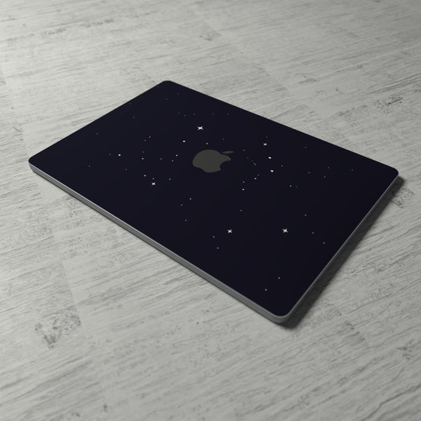 Black Stars MacBook Pro Touch 16 Skin MacBook Air Cover MacBook Retina 12 Protective Vinyl skin Anti Scratch Laptop Cover