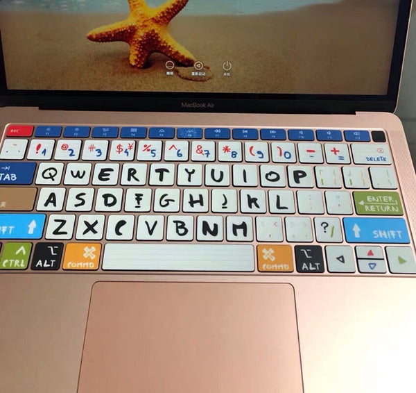 NoteBook keyboard Stickers Laptop keyboard Cover Vinyl MacBook keyboard Decal Air Skin kits MacBook Pro 15 Skin Decal MacBook touch bar 2017