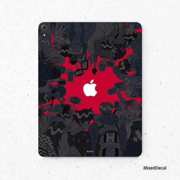 Mona Lisa iPad 7 Skin iPad Pro 10.5 Decal Sticker New iPad Pro decal iPad 12.9 sticker Apple iPad Mini 5 cover sticker
