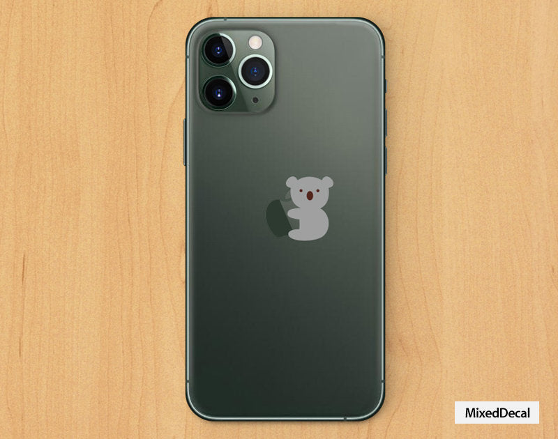 Koala iPhone 14 Skin iPhone 13 Pro Max decals iPhone 13 back cover iPhone 12 sticker iPhone Back Vinyl skin