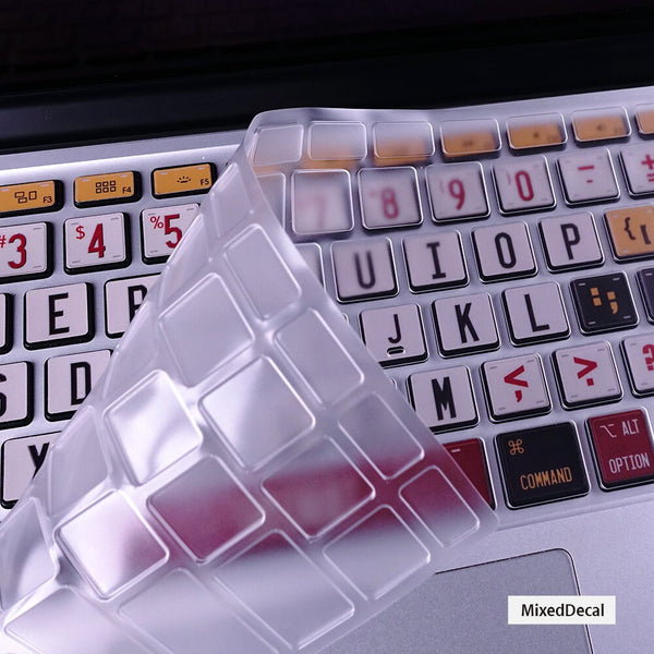 Silicone Keyboard Cover For Macbook Pro 16 Macbook Air M2 Keyboard Cover Macbook Pro 15 Touch Bar Tech Accessory US Layout Protective Cover
