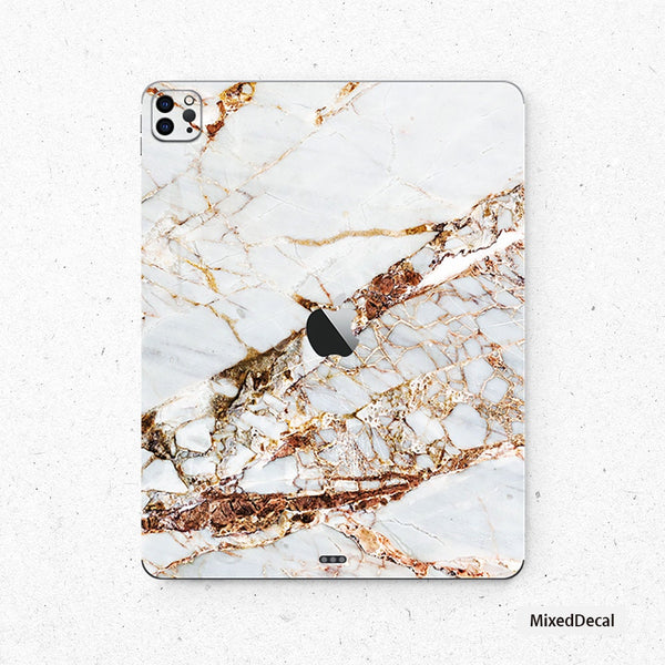 iPad 7 iPad Pro 10.5 sticker Marble Mini decal Cover New iPad Pro 12.9 Skin