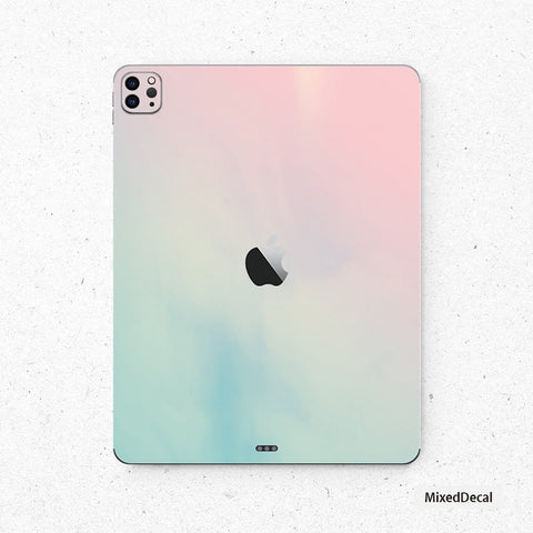 Pink to Green iPad Pro 12.9 Skin iPad Pro 11 Decal Sticker New iPad Pro decal sticker Apple iPad Mini 4 cover sticker
